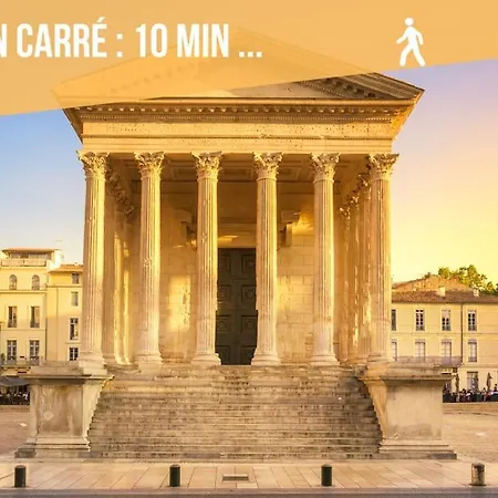 Apartment Vintage & Son Billard, 300m De La Gare ! Nîmes