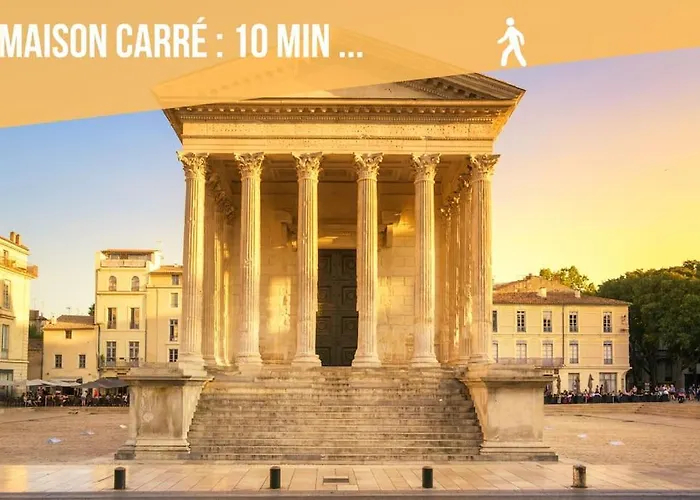 Apartment Vintage & Son Billard, 300m De La Gare ! Nîmes